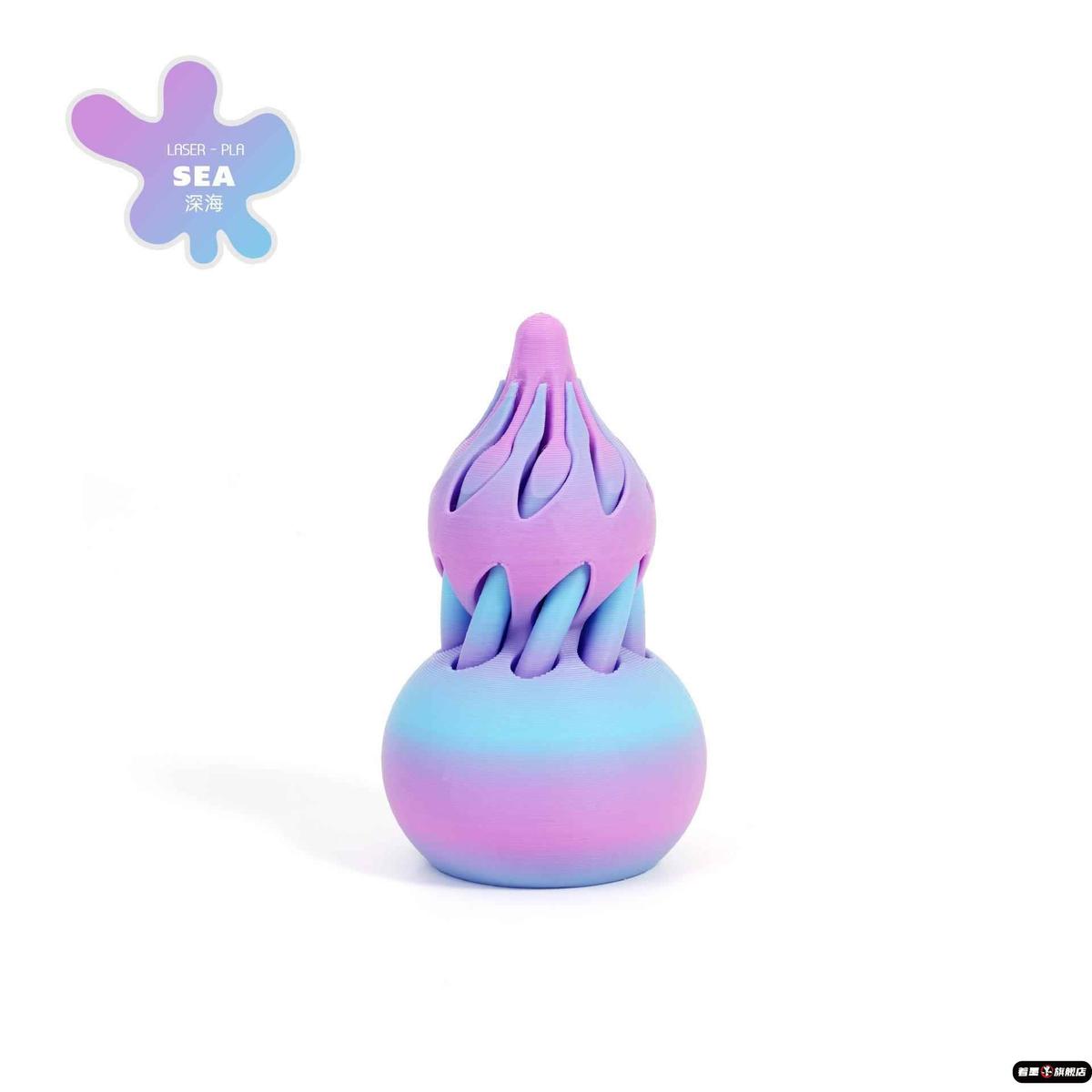 夜光宝葫芦3d打印螺旋锥立体结构堆叠益智黑科技伸缩创意解压玩具