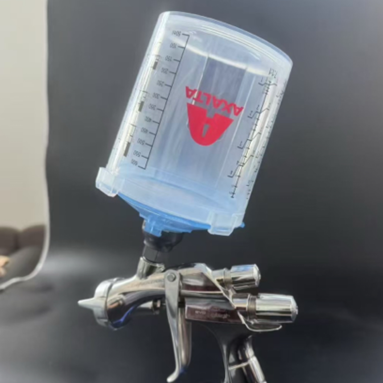 一次性免洗枪壶喷枪壶喷壶喷漆（50个）喷枪喷漆枪壶冰川蓝免洗杯