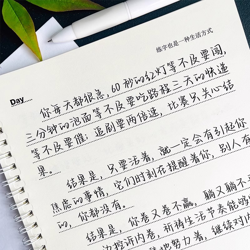 「静心」挽鸢体字帖练字成人女子练字基本功成年人练习硬笔书法练字