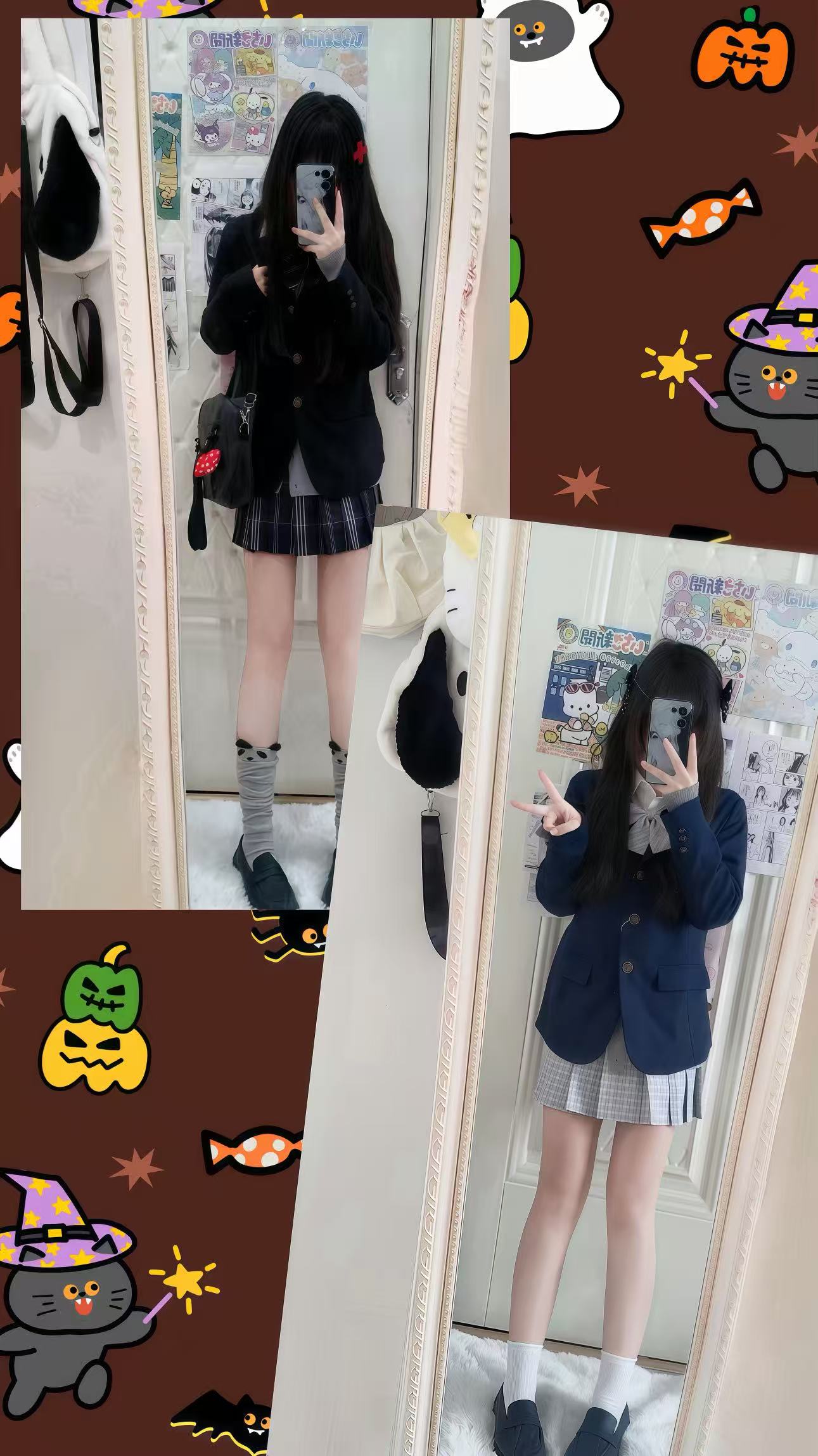 兔比南三粒扣修身百搭多色收腰西装女正版原创jk外套日系学院校供