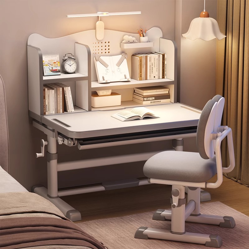 2025新款儿童学习桌小学生家用写字书桌小孩专用桌子升降桌椅套装