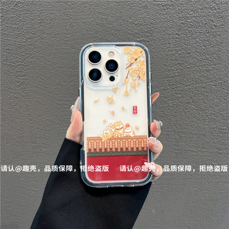 三合一炫彩适用苹果iPhone17/华为荣耀/OPPO/VIVO/小米手机壳爆款