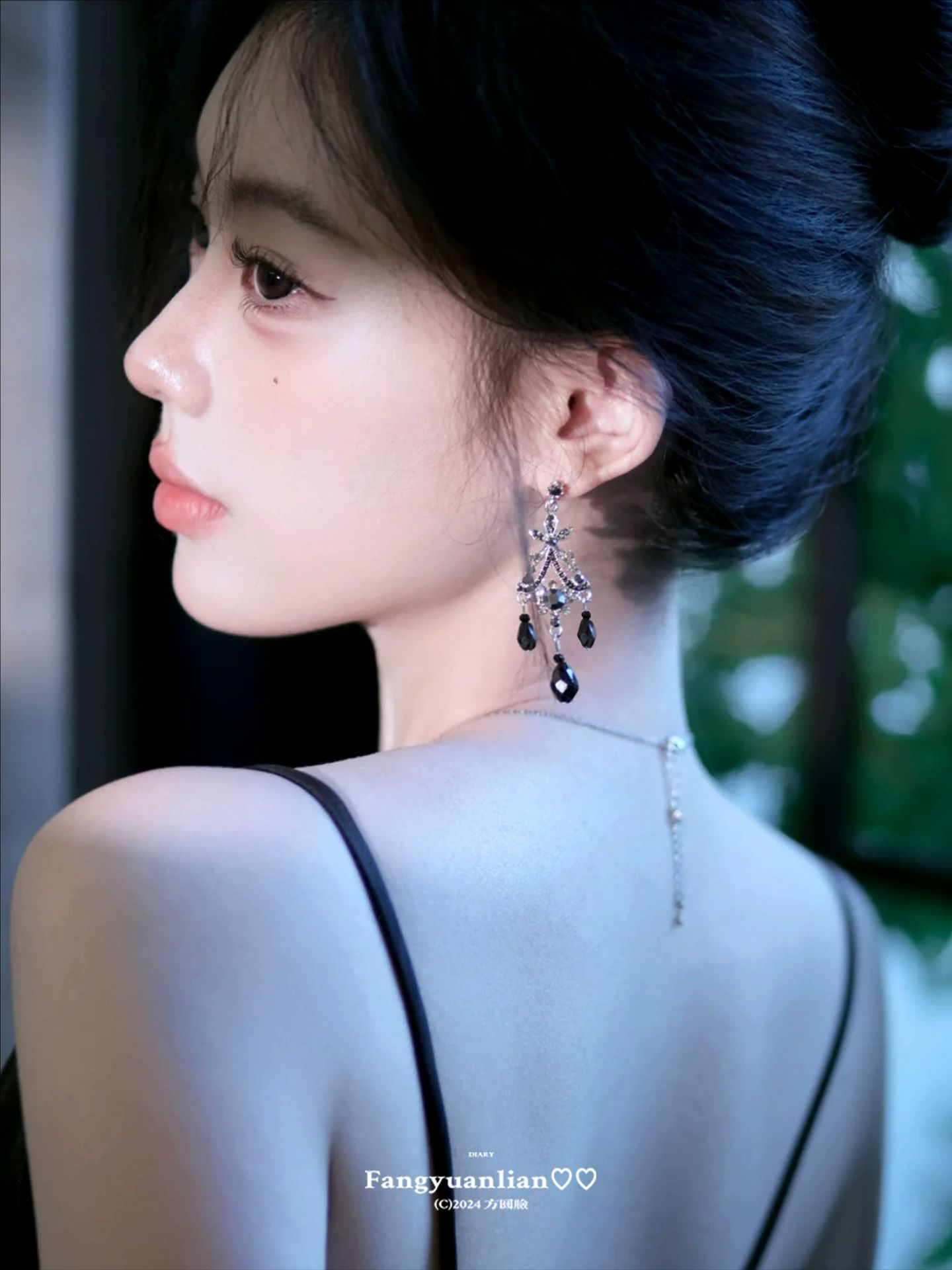 铜合金耳饰 风华绝代 复古宫廷风流苏耳环女轻奢小众高级感耳饰