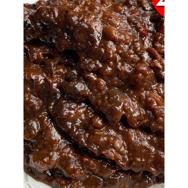 安徽特产寿县农家自制黄豆酱日晒黄豆酱豆瓣酱晒酱豆瓣酱