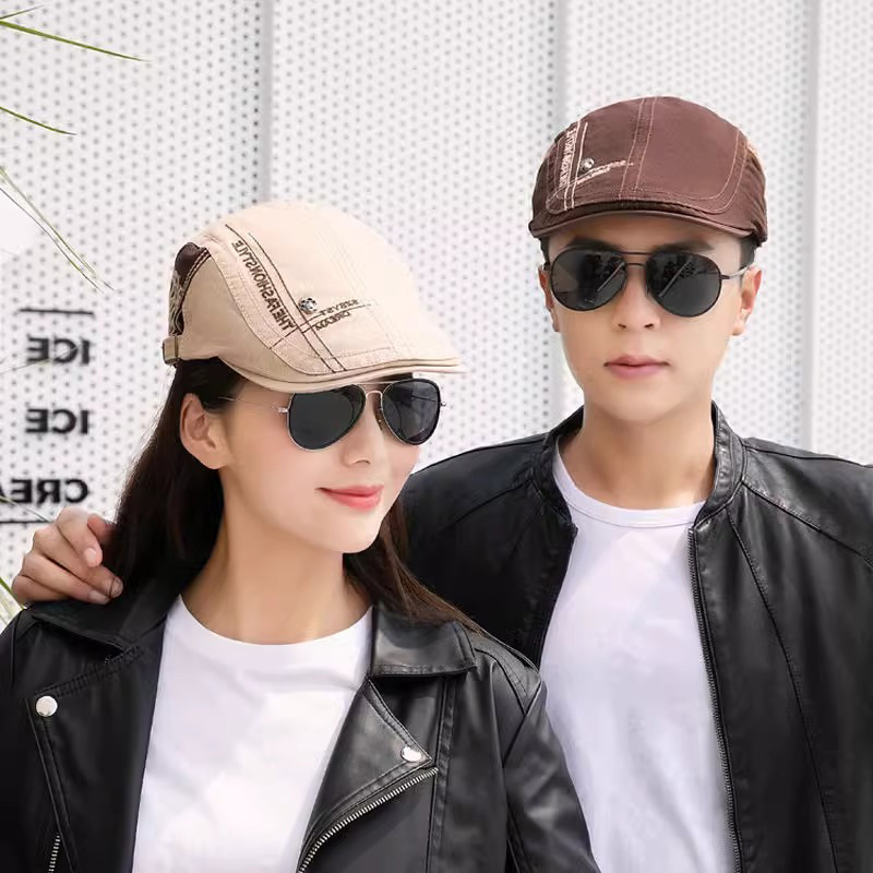 复古港台男女士帽子春秋前进帽贝雷帽鸭舌帽户外遮阳夏季韩版