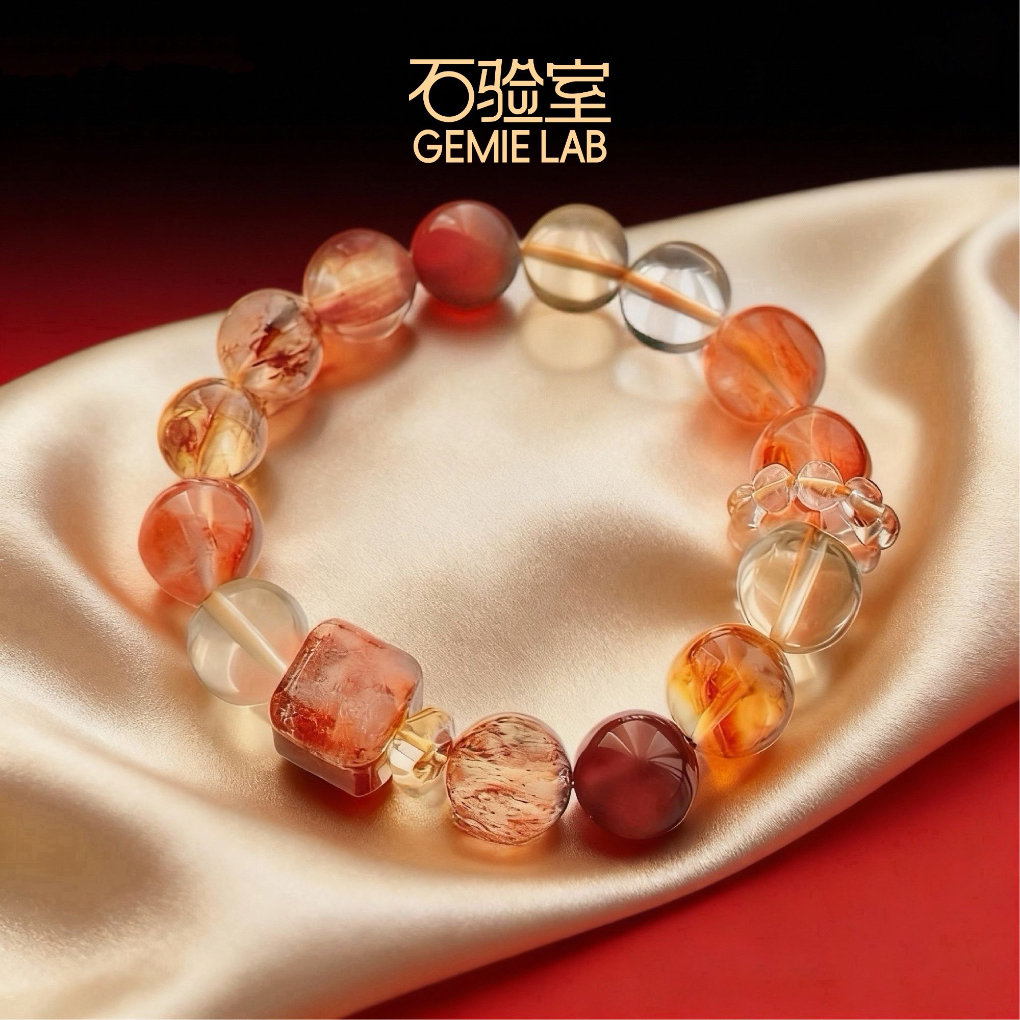 【八方纳宝】|石验室多宝聚福大满贯水晶手串多样性发一