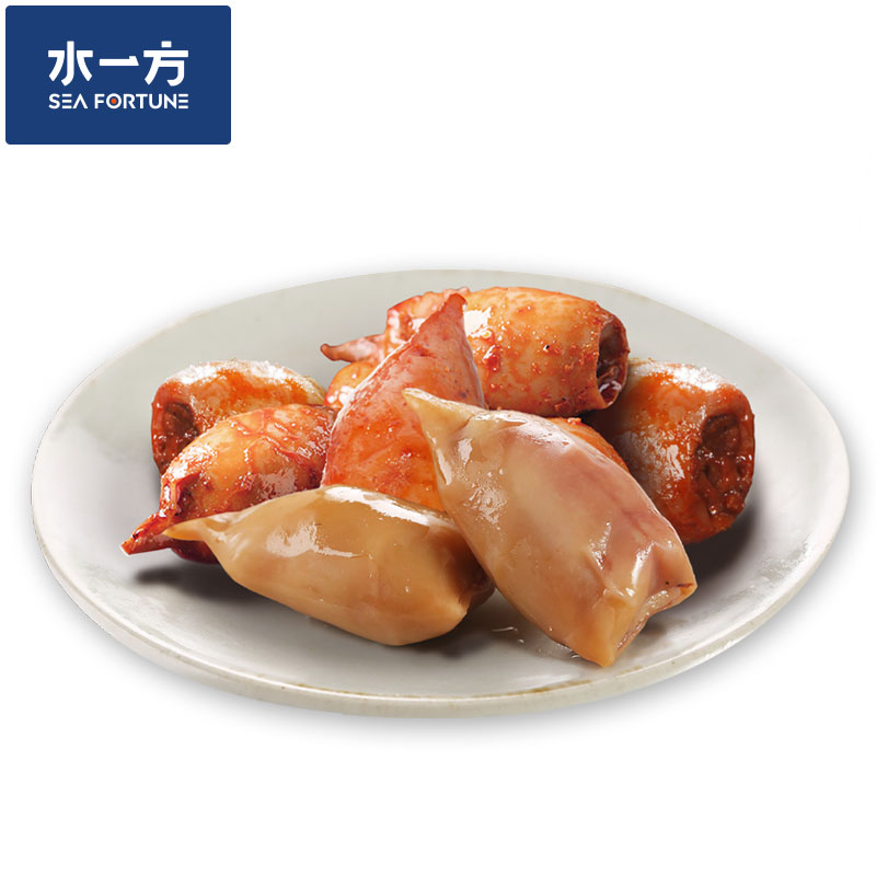 水一方即食鱿鱼仔开袋即食带籽鱿鱼仔海味零食