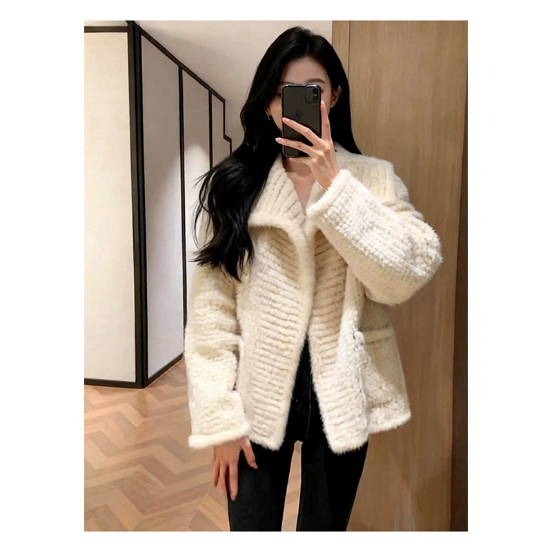 2025新款女士秋冬季慵懒风小众设计感宽松休闲针织开衫外套上衣