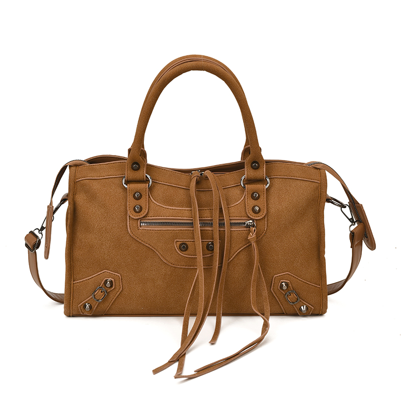 【Nadira专属】大容量双面手提托特包女2025冬季新款百搭单肩斜挎包