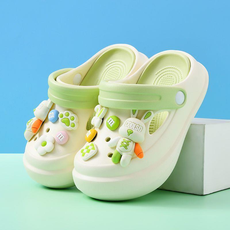 儿童洞洞鞋女童可爱舒适超软爆款轻便防滑外穿休闲男孩女孩中大童