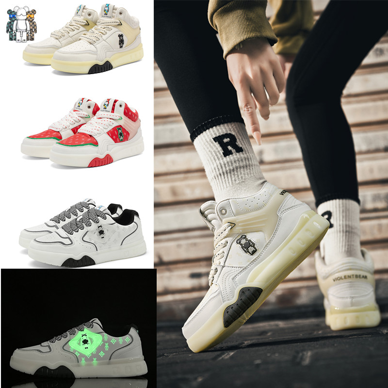 【仁汇优品X】暴力熊秋冬新款轻奢时尚休闲鞋男女同款108-807