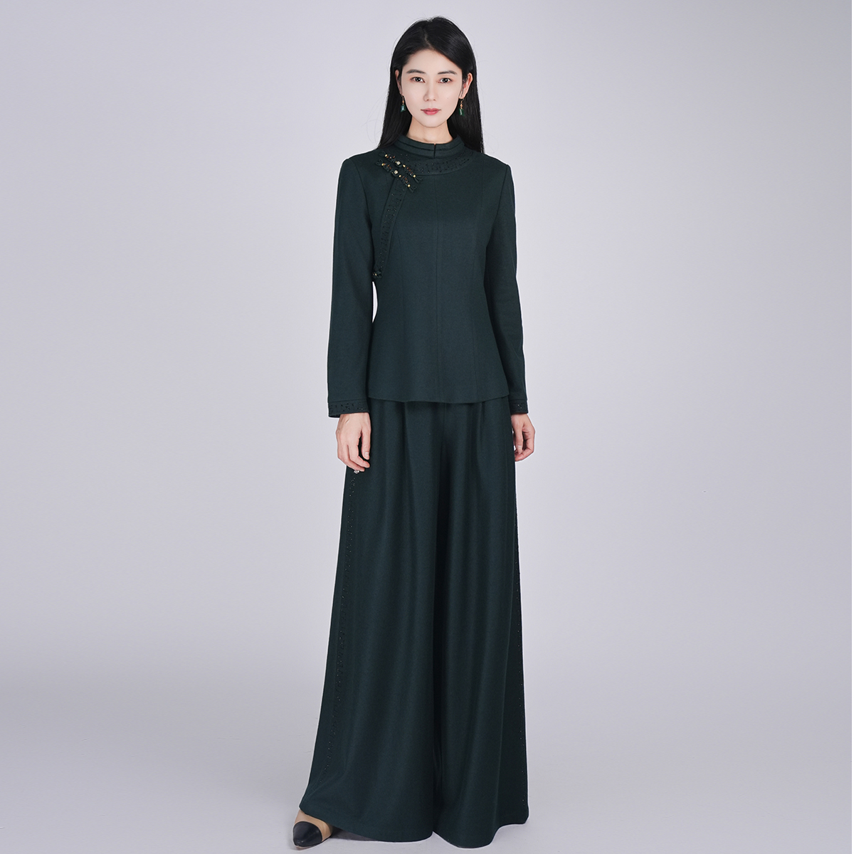 【高定系列】羊毛秋新款西服职业溪桡套装HCSS050975+HCSS050976