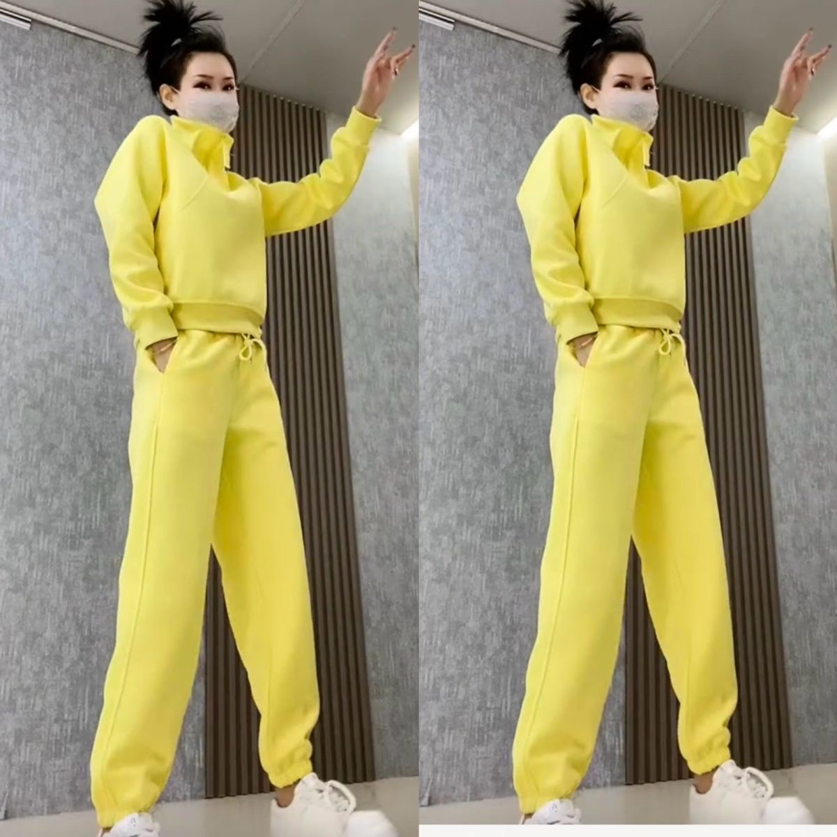 2025气质减龄新款网红爆款卫衣套装女长袖老钱风松弛感女装贵气