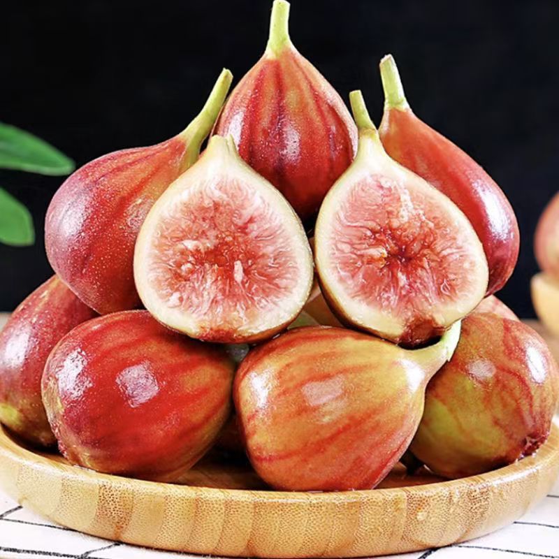 炉鑫缘2025新款新鲜红皮波姬红无花果当季时令树熟水果软糯清甜