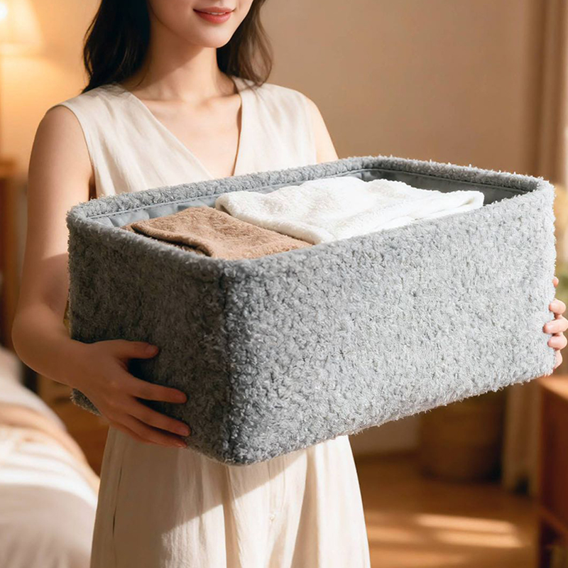 （收纳筐四件套）日式简约高品质家用多功能整理衣服玩具收纳筐Z