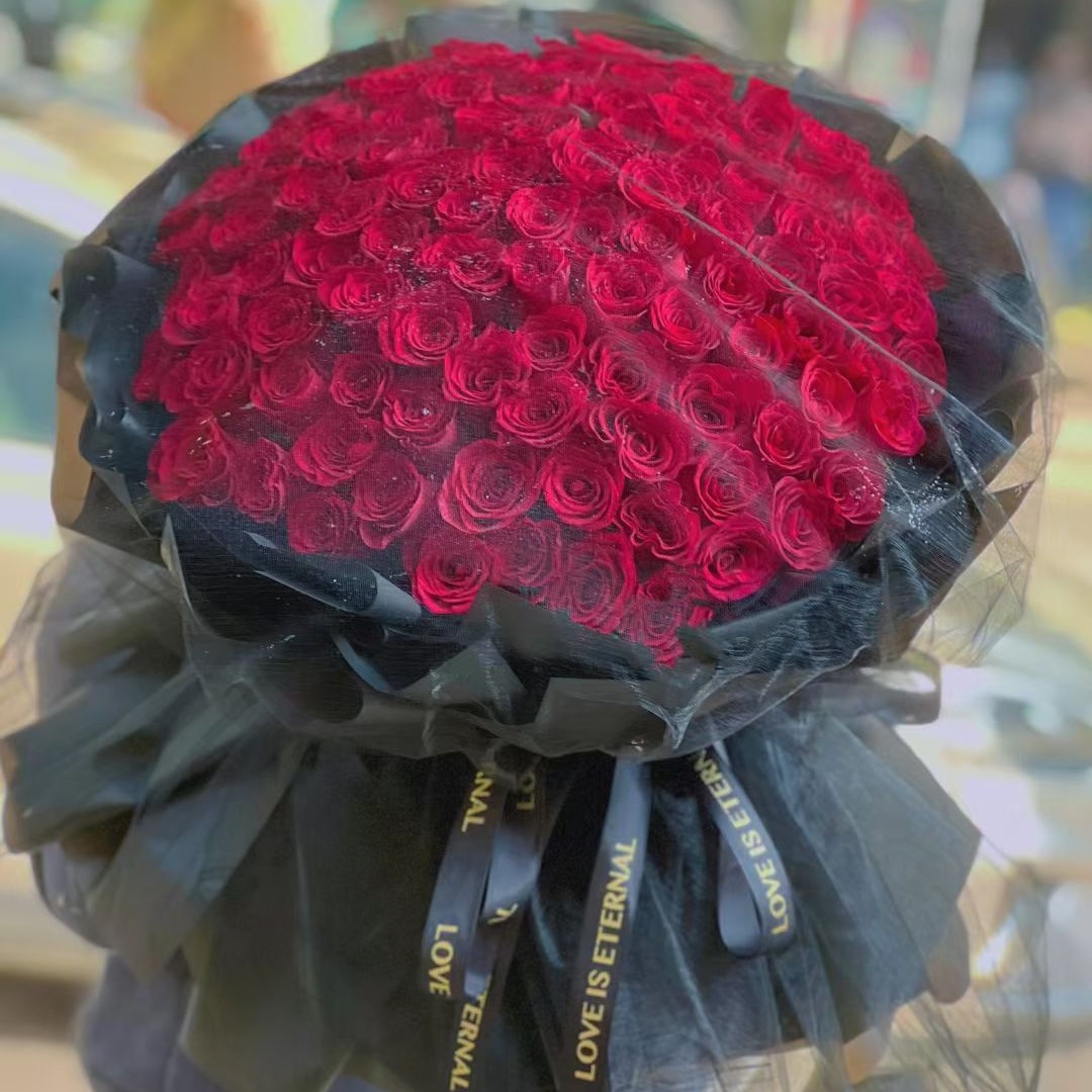 （永恒）玫瑰花鲜花花束全国同城配送适合送女友爱人
