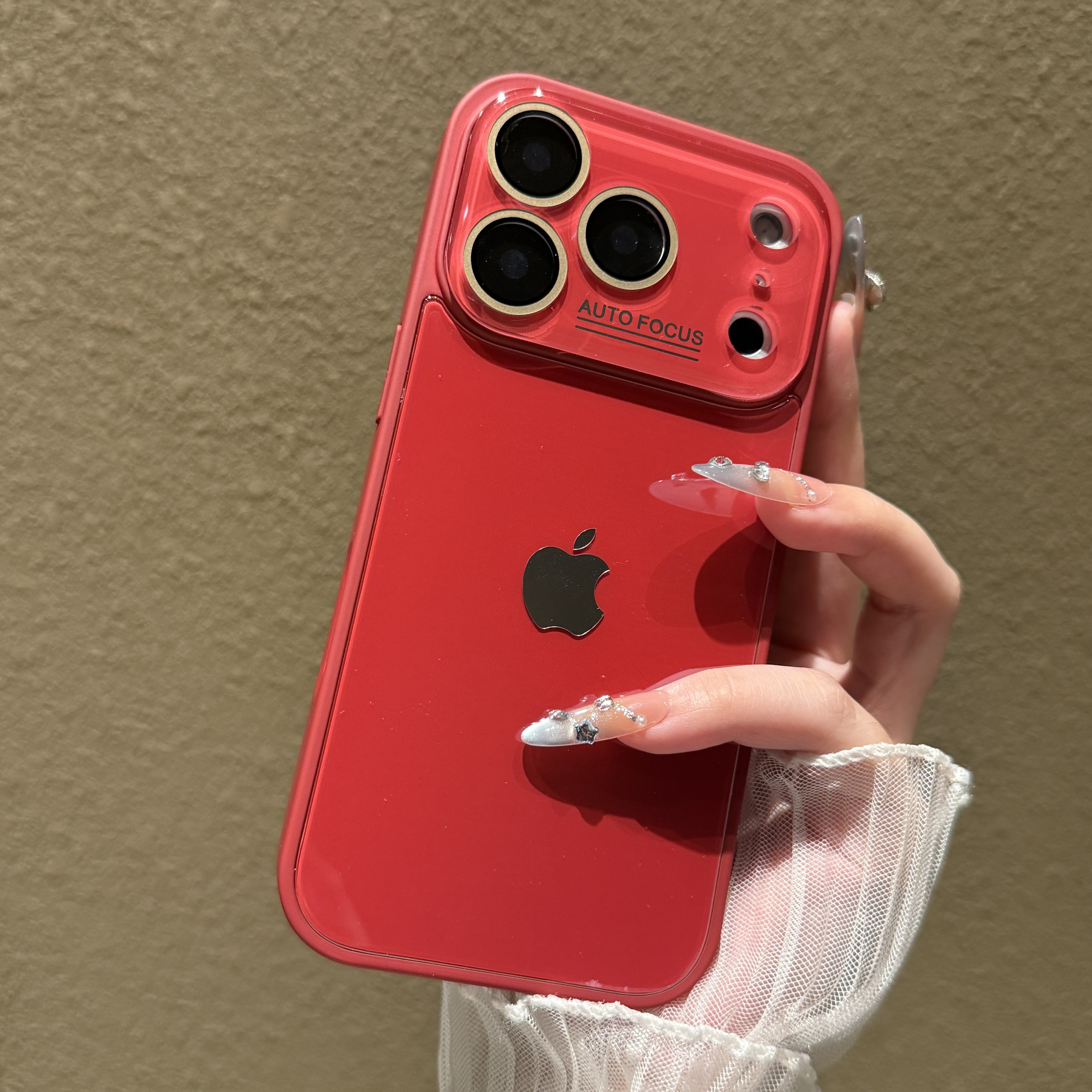 高颜值全包玻璃壳适用苹果17promax手机壳iphone16高级感15防摔14