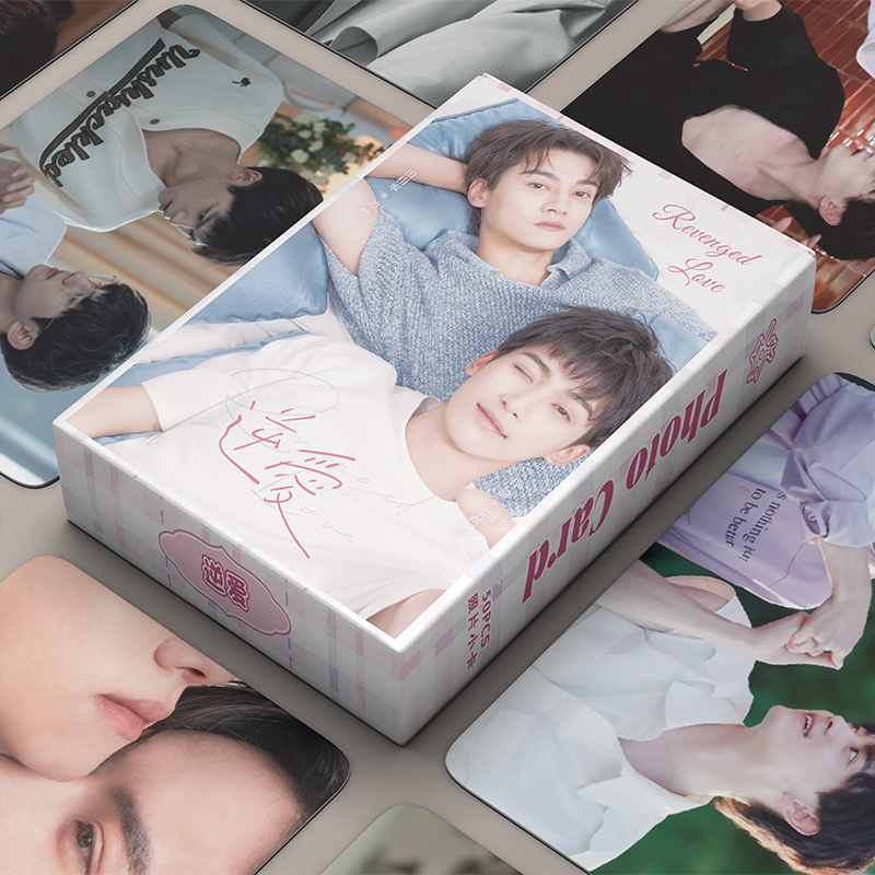 逆爱小卡梓渝田栩宁周边新款剧照拍立得镭射高清收藏卡盒装lomo卡