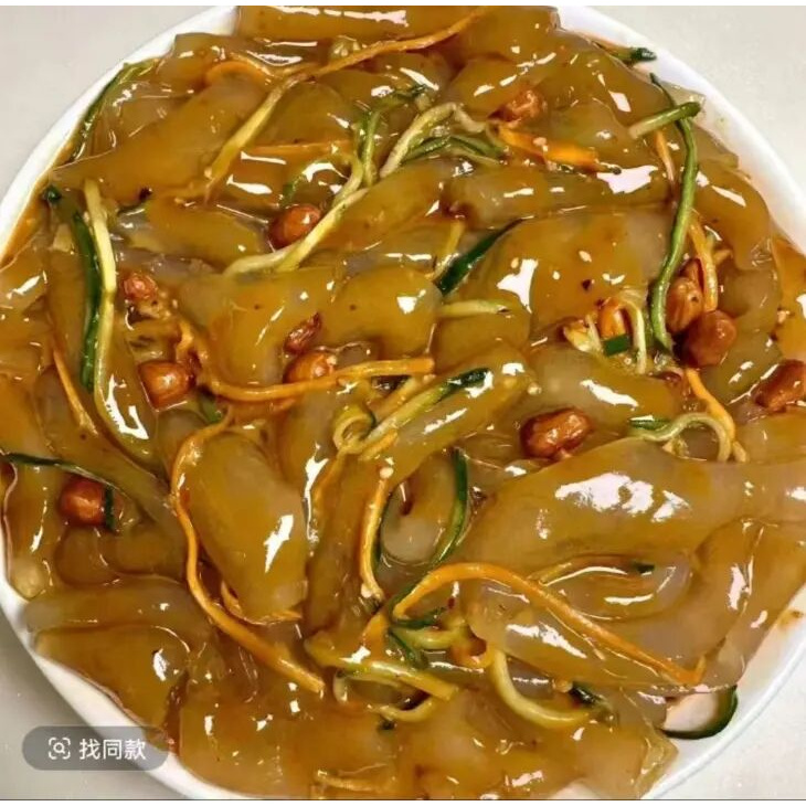 东北风味大拉皮网红新货凉拌粉皮摆摊凉粉特产饭店解馋凉好吃夏天