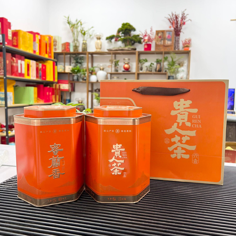 新品上架 潮州凤凰单枞蜜兰香  中轻火浓香型蜜兰香茶叶礼罐500克