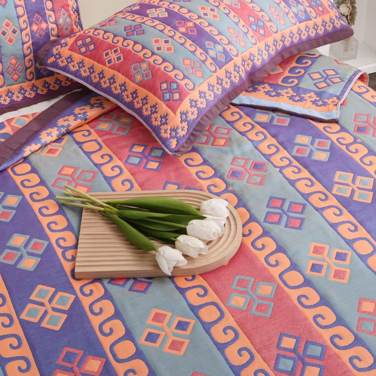 【新疆包邮】凌静迷踪毛巾被三件套