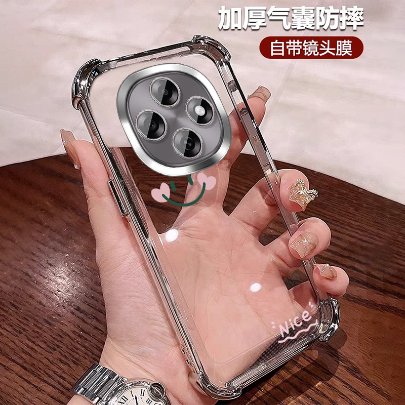 ins风适用oppoa6pro手机壳四角防摔软壳A6gt简约带镜头膜 a6i全包