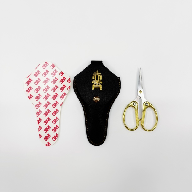 【晨湖渔乐】钓箱专用免安装剪刀座免打孔剪刀架垂钓配件收纳剪刀套