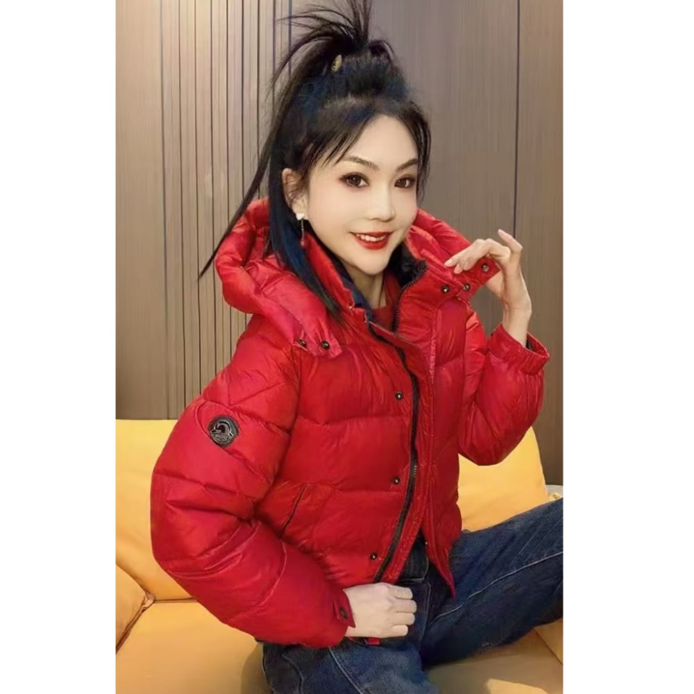 巨好看超火棉服女2025冬季新款立领连帽两穿保暖厚实过冬棉袄短款