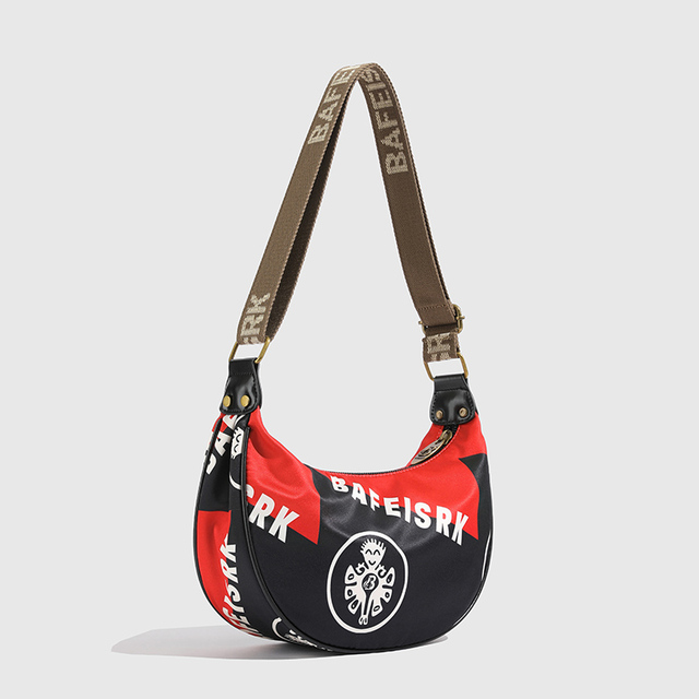 饺子斜挎包女2025新款包包女休闲个性潮流单肩包时尚通勤百搭女包