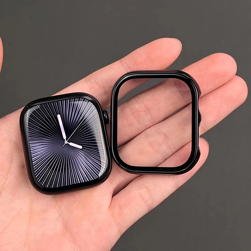 适用苹果手表iwatchs11手表保护壳10/9/se壳膜一体8防摔防爆保护