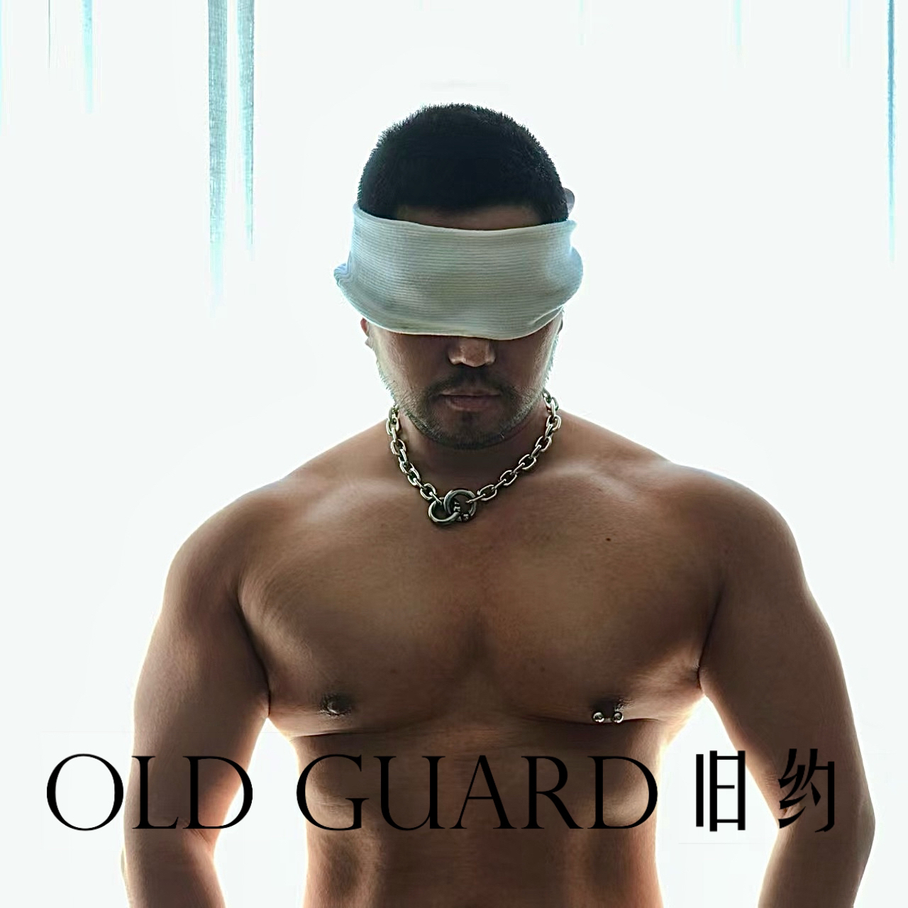 合金项链 OLDGUARD超轻铝链男士项链P环不锈钢扣颈椎0负担痞帅