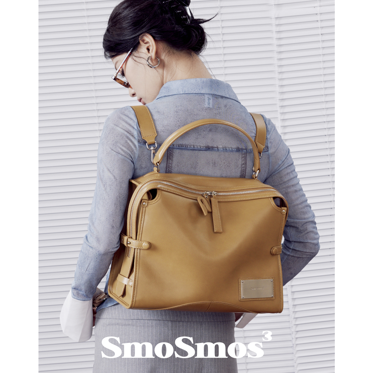 SmoSmos【Boxing包】原创大容量双肩包通勤旅行电脑牛皮登山背包