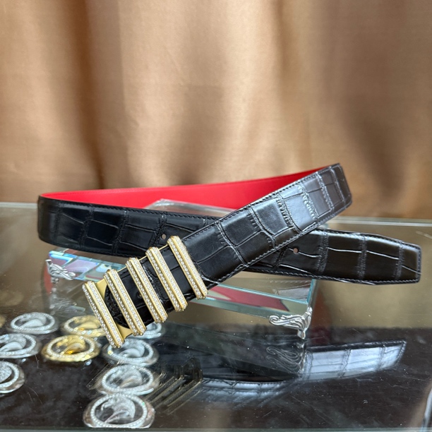 史蒂芬新款百搭男士皮带高档休闲老鹰头牛皮腰带青中老年时尚算盘