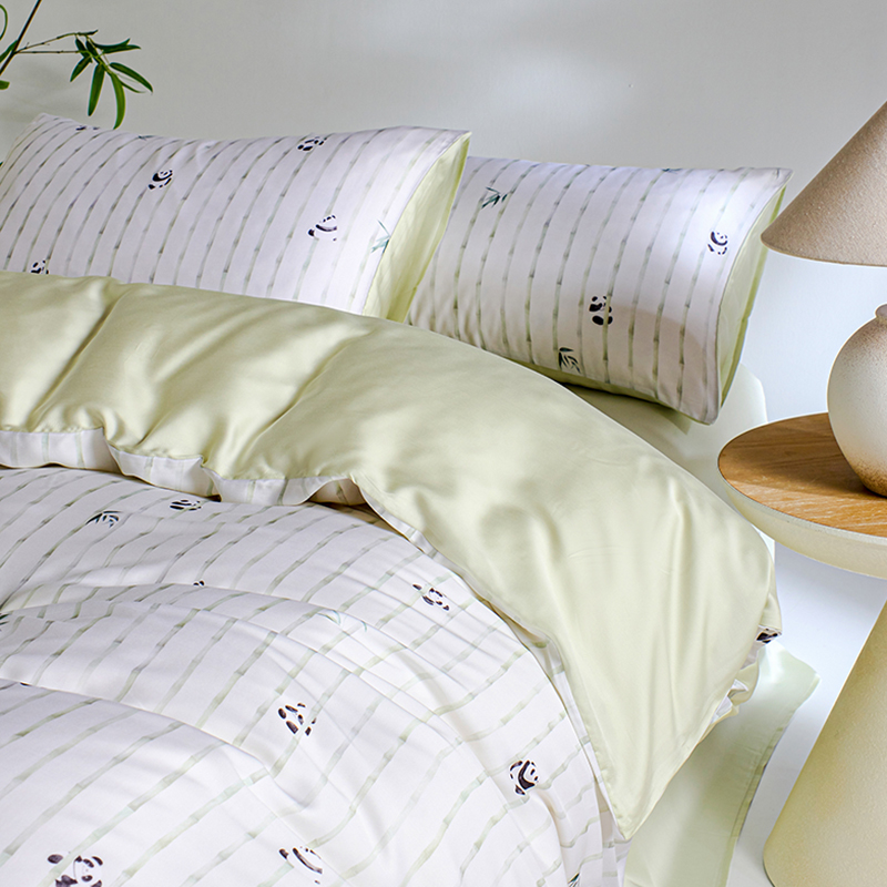 奥地利进口兰精天丝60支天丝数码印花四件套