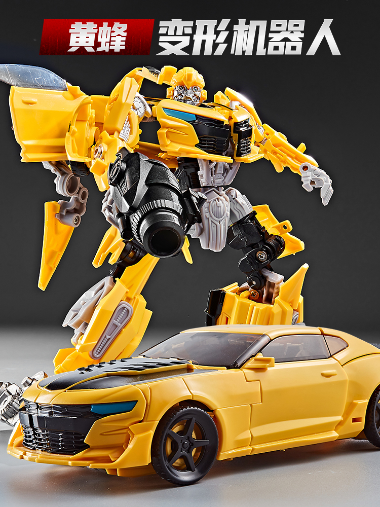 大黄蜂汽车变形金刚儿童玩具擎天关节超可动益智机甲机器人礼物