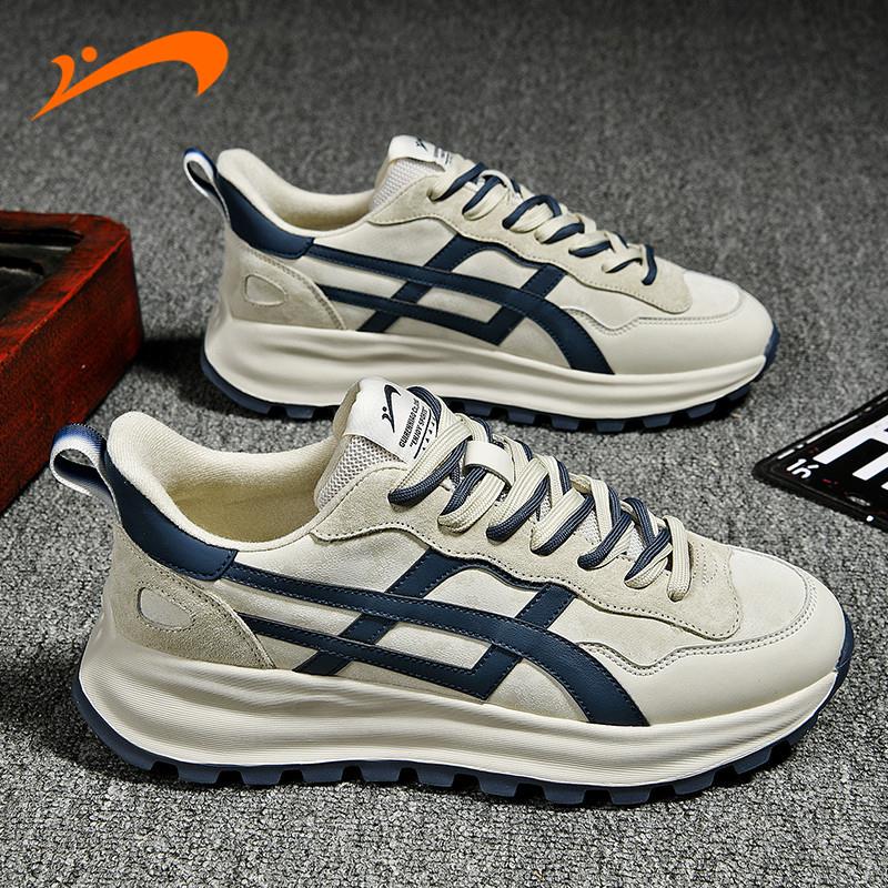 贵人鸟男鞋2025夏季新款跑步运动鞋男爆款增高老爹阿甘鞋子男潮鞋