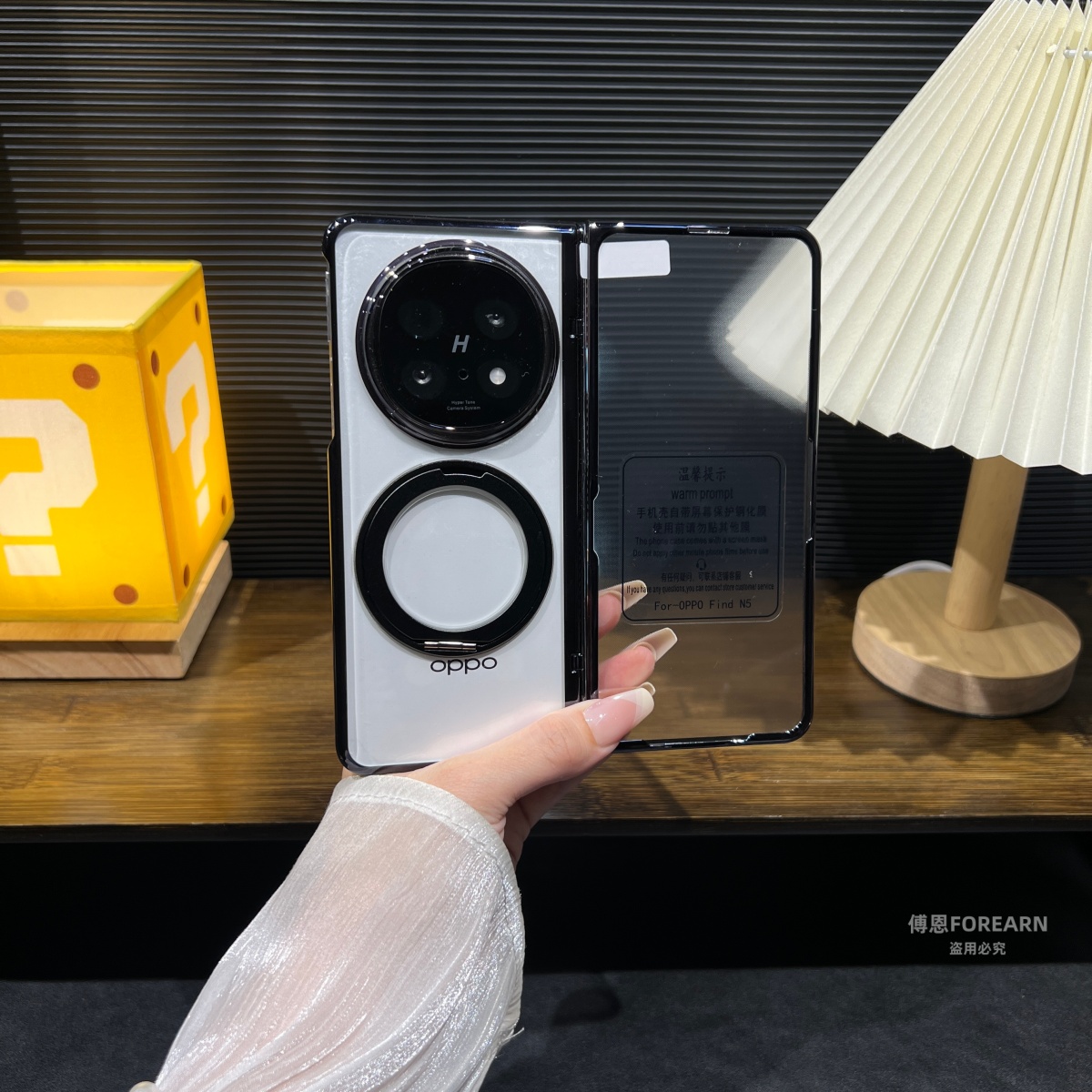 适用于OPPO FindN5手机壳oppofindn5支架磁吸折叠屏保护壳膜一体