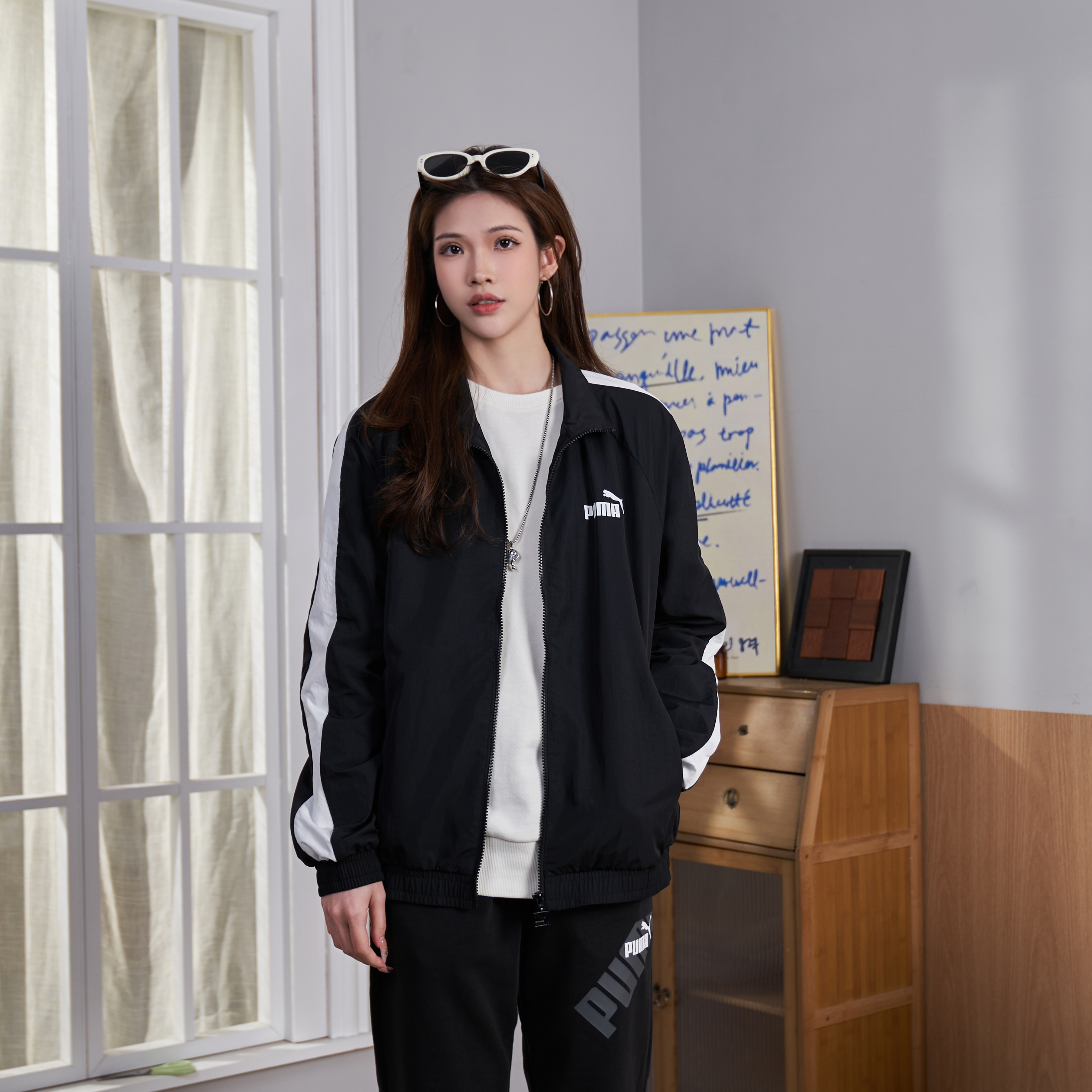 【网红款运动服】PUMA彪马秋季流光风速干外套男女装休闲外套532559