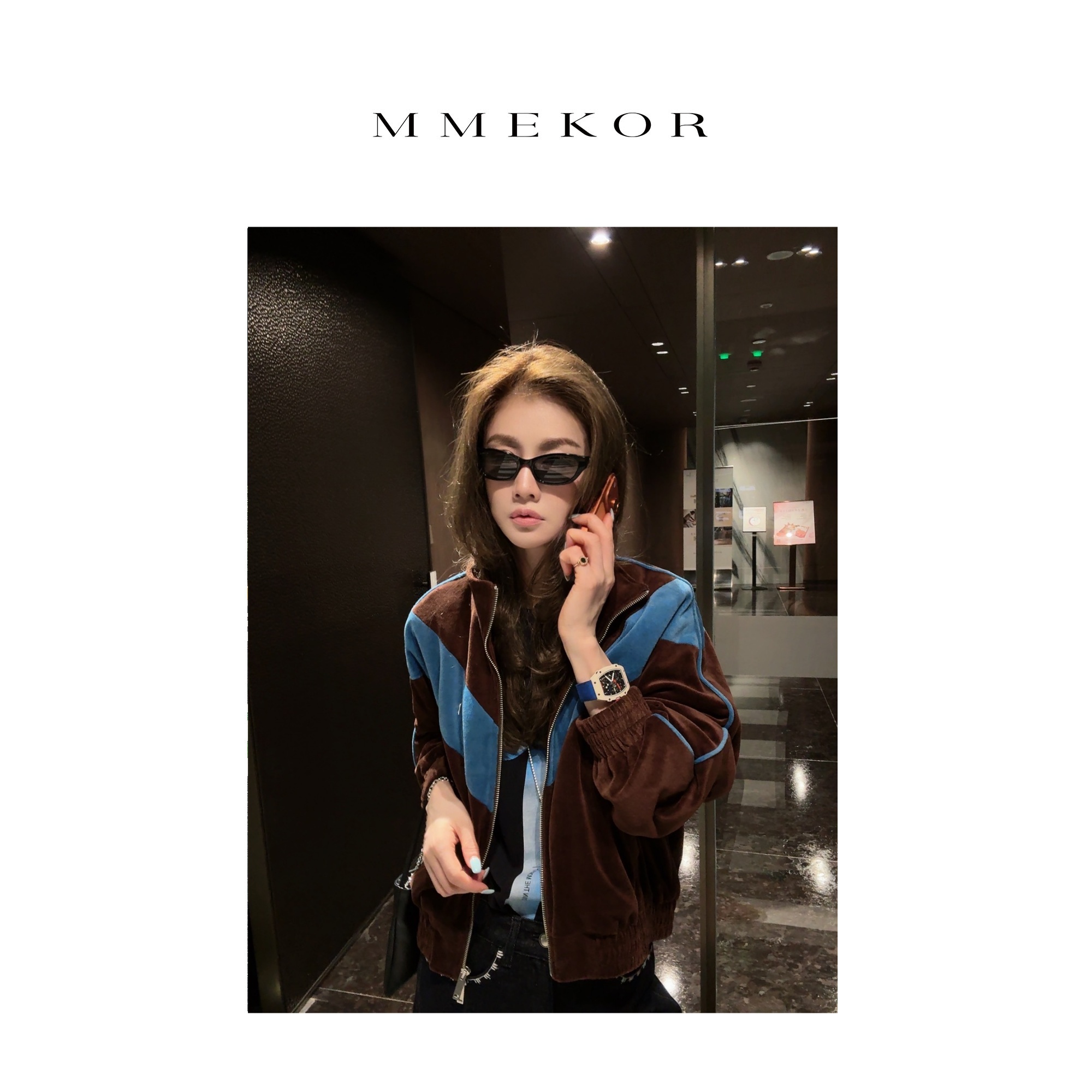 MMEKOR“中古回潮”外套 2025新款秋款末日美拉德风上衣 30225