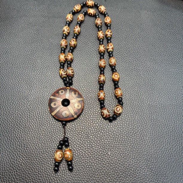 天然珠宝时尚百搭十全十美平安扣项链（多样性拍一发一