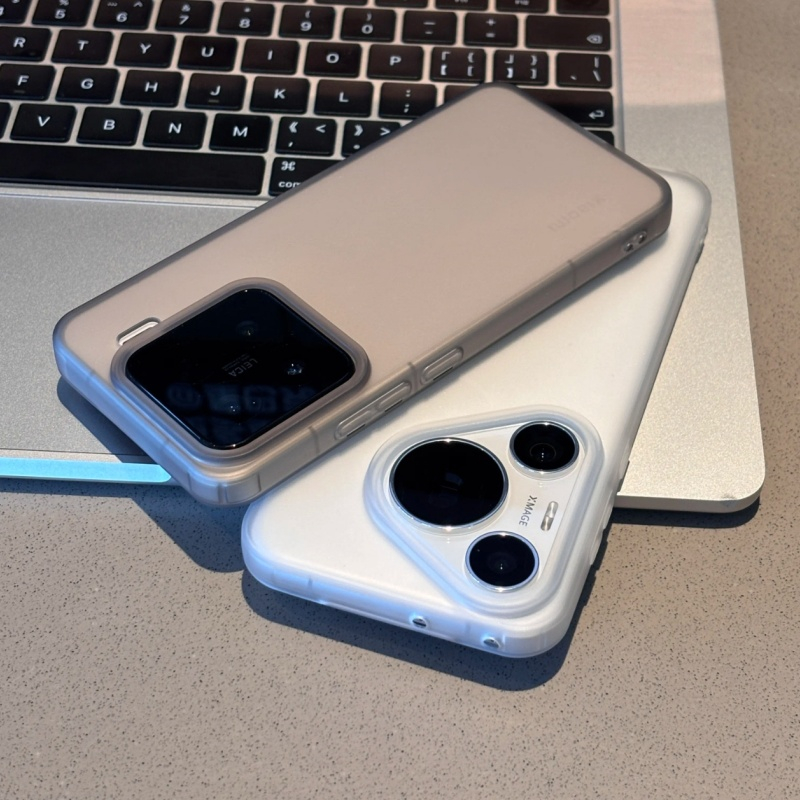 奥菲顿纯色磨砂大孔适用iPhone16手机壳华为vivo小米oppo防摔软壳