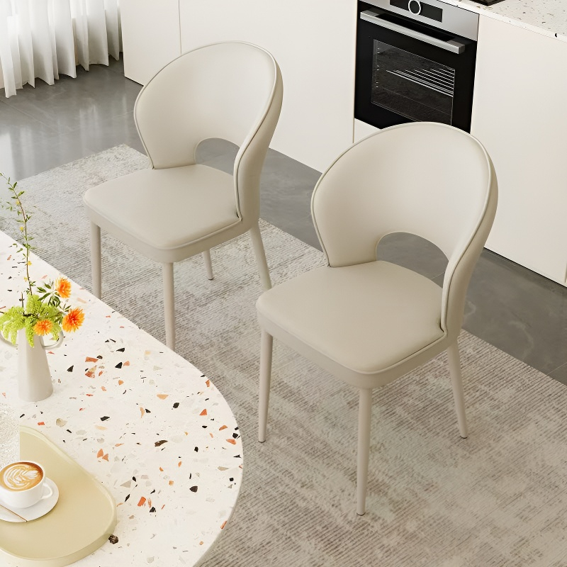 网红家具餐椅家用餐桌椅子舒适靠背酒店椅出租房用椅餐厅化妆椅3