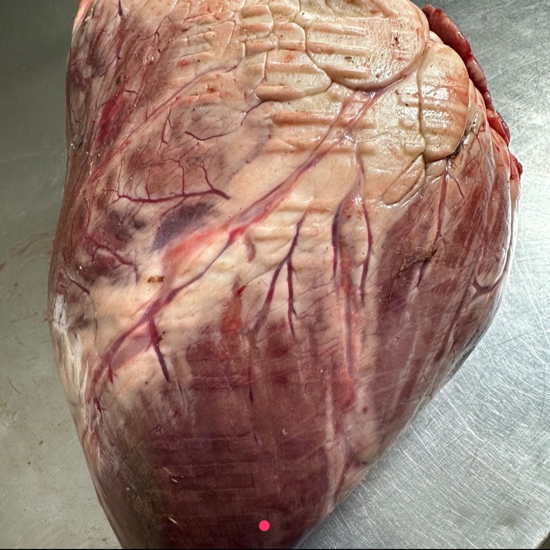 鲜牛心（烤，炖，炒都可以）