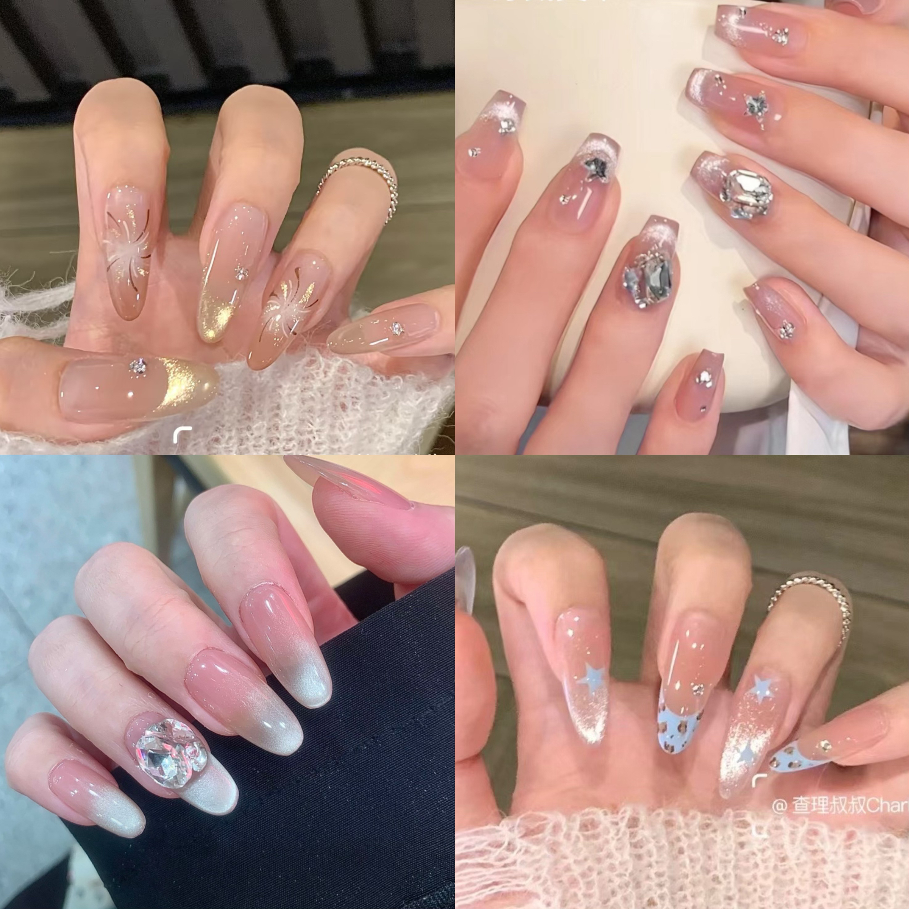 【新粉见面礼10/11】手工穿戴甲直播随机不重复不备注不许愿不退换