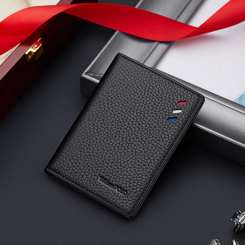 英皇保罗真皮卡包小巧超薄男士证件包信用卡皮夹时尚驾驶证包钱包