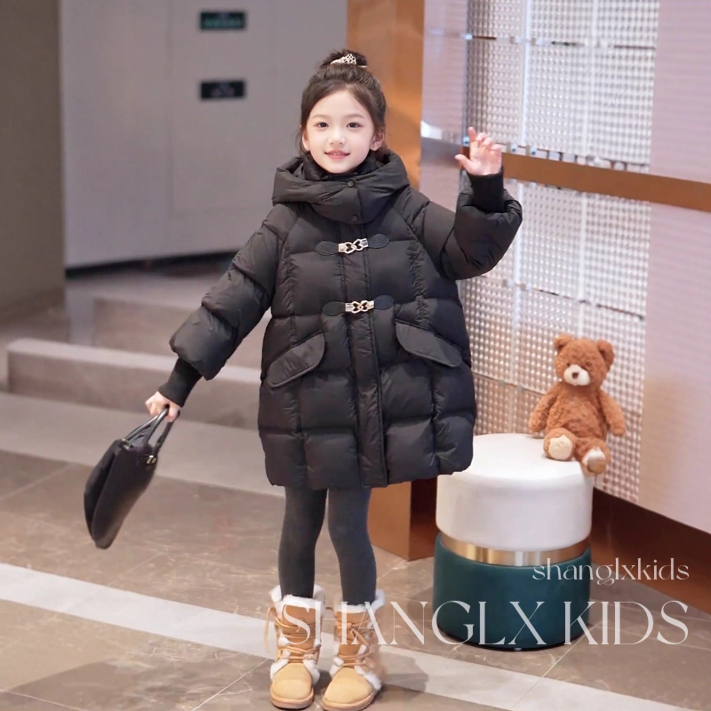 女童棉服秋冬装2025新款儿童棉袄加厚羽绒棉衣外套女大童冬季上衣