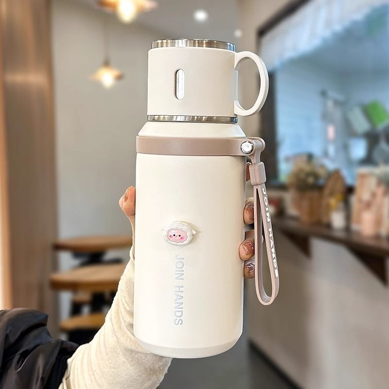800ML-900ML316不锈钢保温杯女食品级水杯学生高颜值大容量杯泡茶