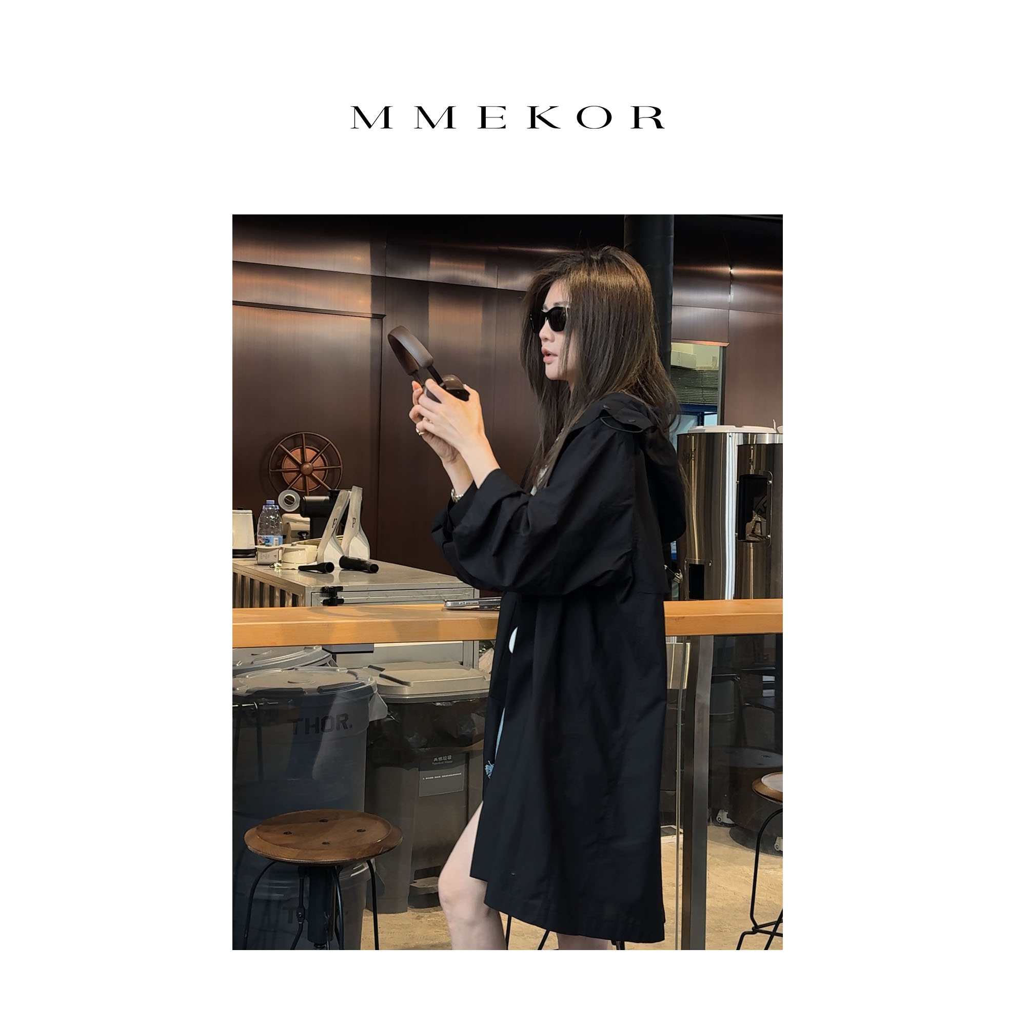 MMEKOR“薄雾清晨”外套 2025新款暗黑内啡肽百搭上衣 89677