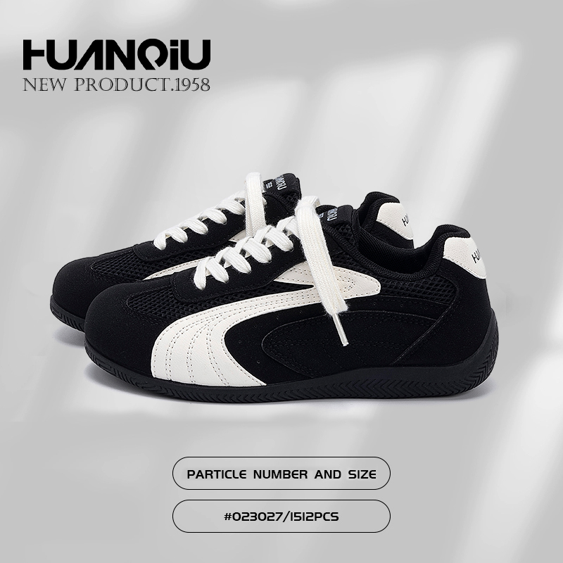 环球隐形内增高情侣赛车鞋2025秋季新款百搭鞋子女轻便透气德训鞋