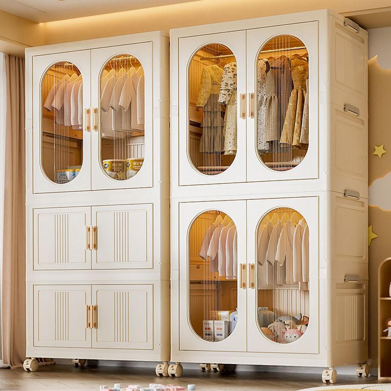 儿童衣柜免安装婴儿衣服整理箱宝宝简易衣物储物柜家用卧室置物柜